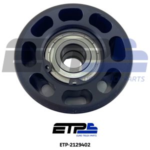 POLEA TENSOR CORREA SC 124 S5 LISA 75MM 10PK  RUL.DOBLE  PLASTICO